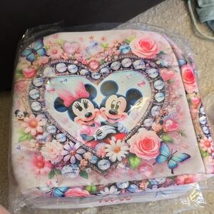 Minnie and Mickey Floral Lunchbox